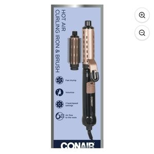 Conair Hot Air Curling Iron & Brush